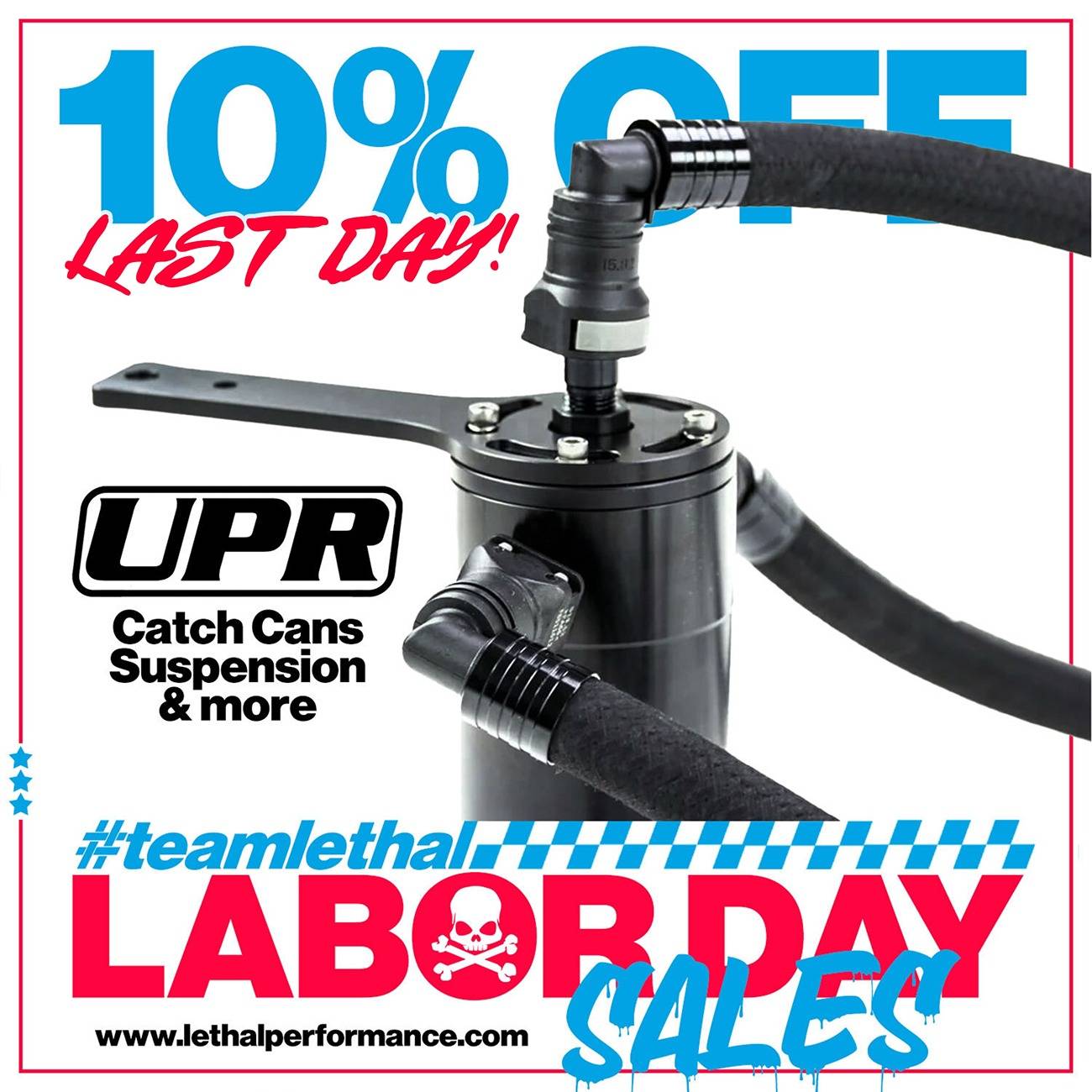S650 Mustang Lethal Performance Labor Day Sales! upr cans full ends today labor