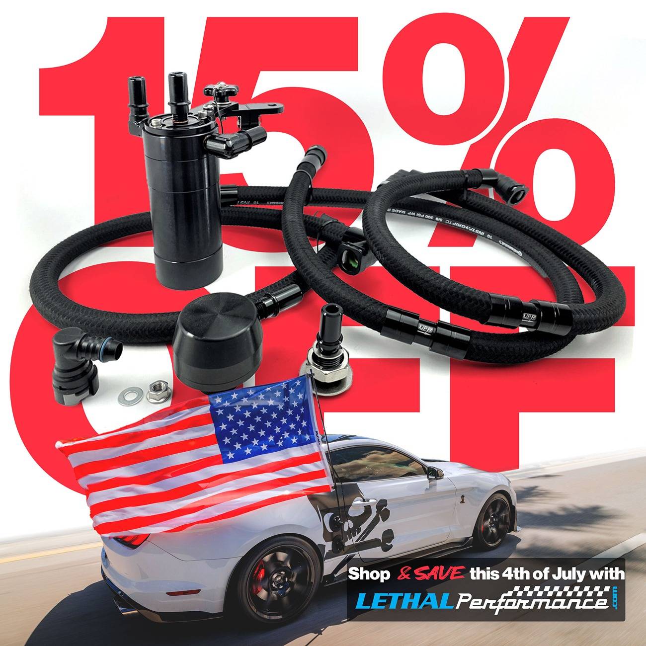 S650 Mustang Lethal Performance 2025 4th of July Sale is LIVE! upr_4th