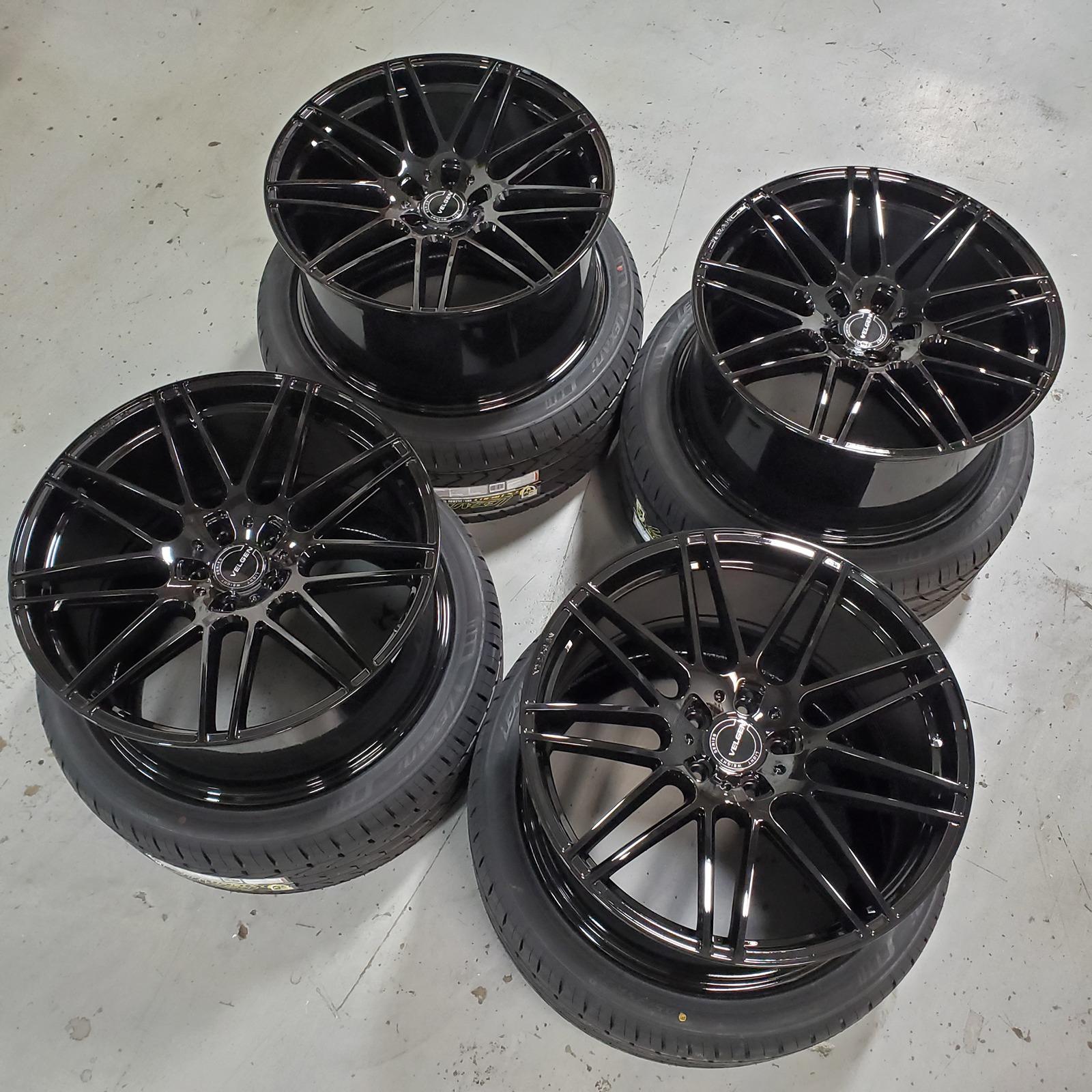 S650 Mustang 19" 20" Velgen Flow Forged Concave Wheels Mustang S650 - Vibe Motorsports Official Thread velgen-vf9-gloss-black-46309-8