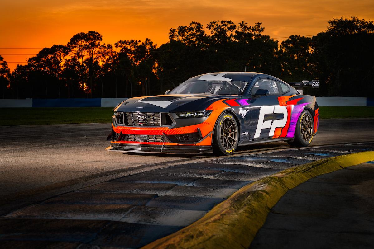 S650 Mustang Mustang GT4 Race Car Revealed At CrowdStrike 24 Hours of Spa! WD230614_00393