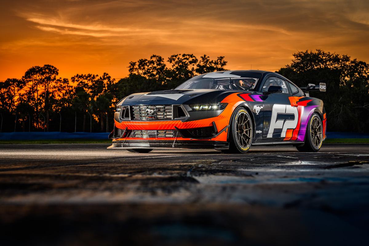 S650 Mustang Mustang GT4 Race Car Revealed At CrowdStrike 24 Hours of Spa! WD230614_00397