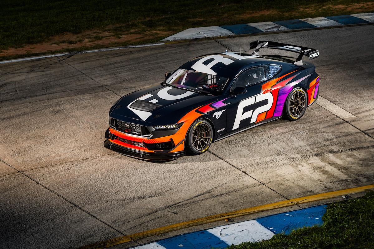 S650 Mustang Mustang GT4 Race Car Revealed At CrowdStrike 24 Hours of Spa! WD230614_00410
