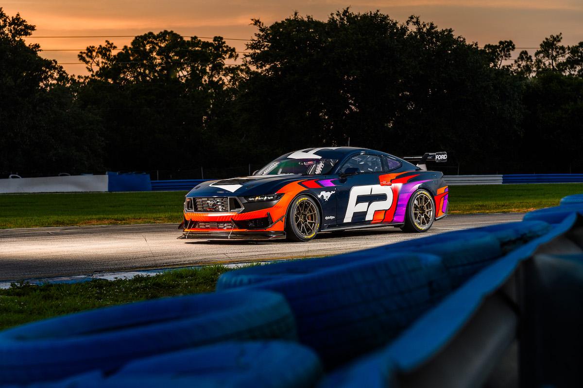 S650 Mustang Mustang GT4 Race Car Revealed At CrowdStrike 24 Hours of Spa! WD230614_00419