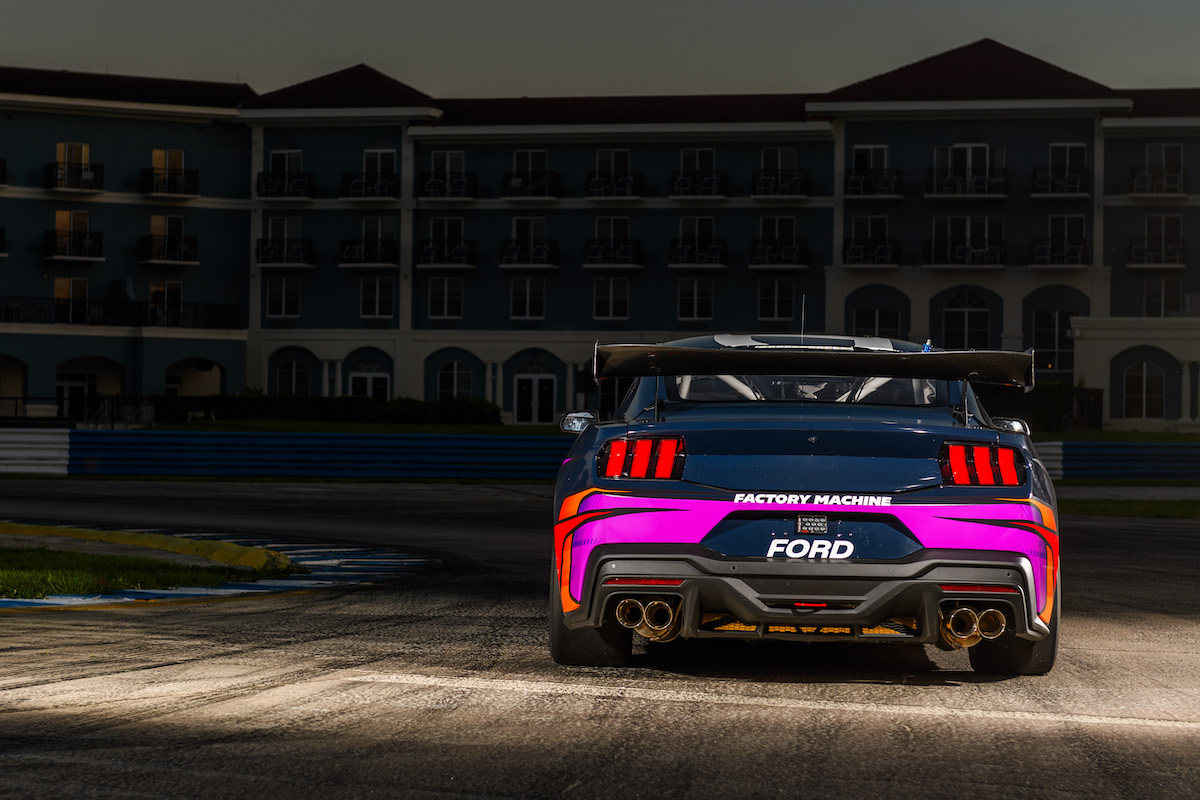 S650 Mustang Mustang GT4 Race Car Revealed At CrowdStrike 24 Hours of Spa! WD230614_00421