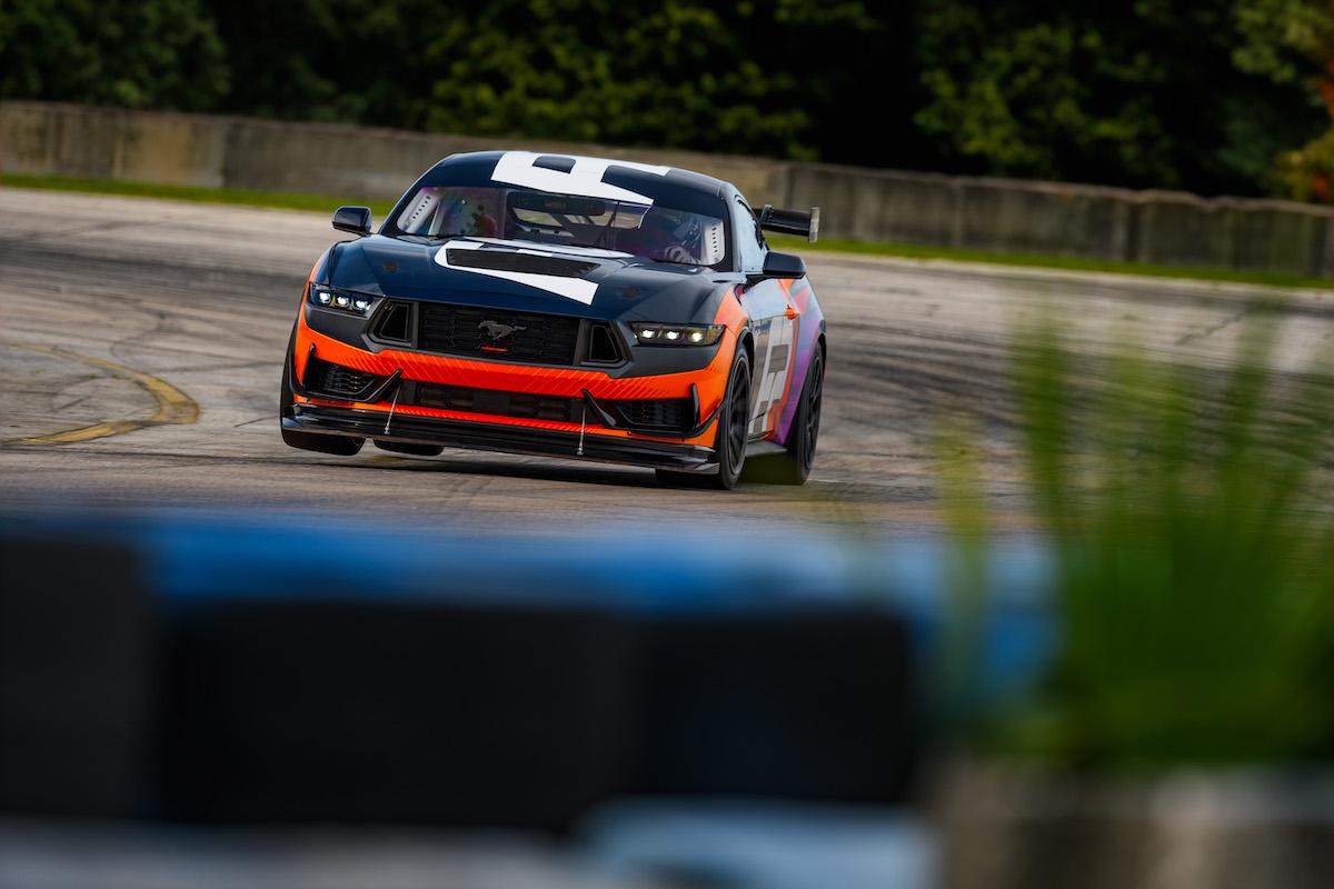 S650 Mustang Mustang GT4 Race Car Revealed At CrowdStrike 24 Hours of Spa! WD230614_01317