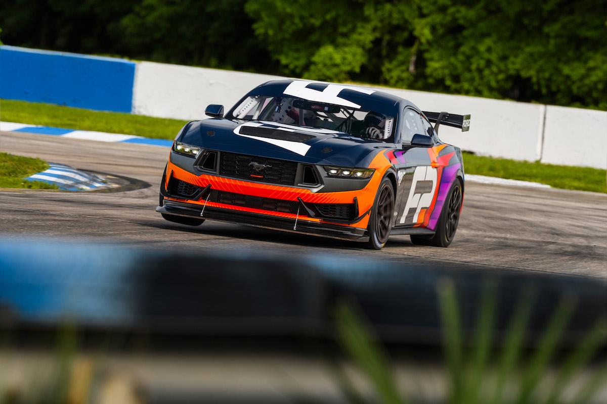 S650 Mustang Mustang GT4 Race Car Revealed At CrowdStrike 24 Hours of Spa! WD230614_01435