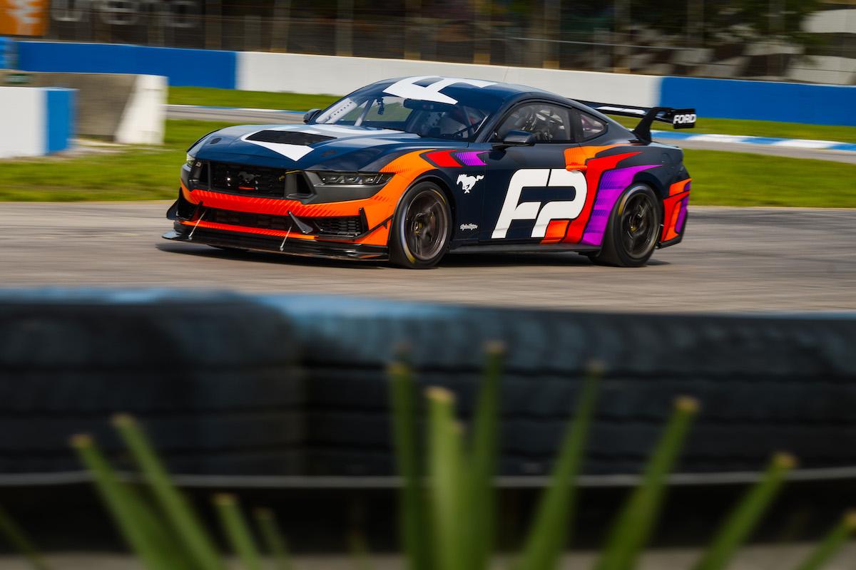 S650 Mustang Mustang GT4 Race Car Revealed At CrowdStrike 24 Hours of Spa! WD230614_01446