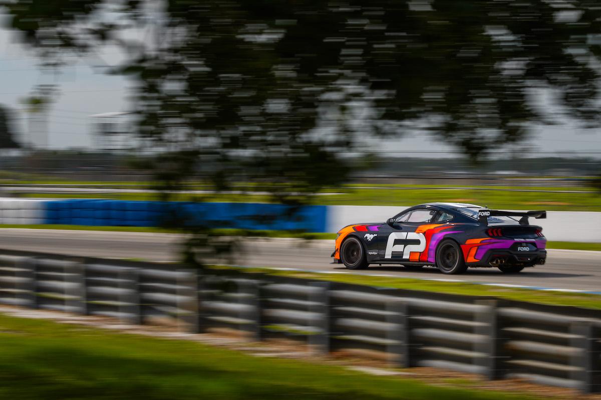 S650 Mustang Mustang GT4 Race Car Revealed At CrowdStrike 24 Hours of Spa! WD230614_01482