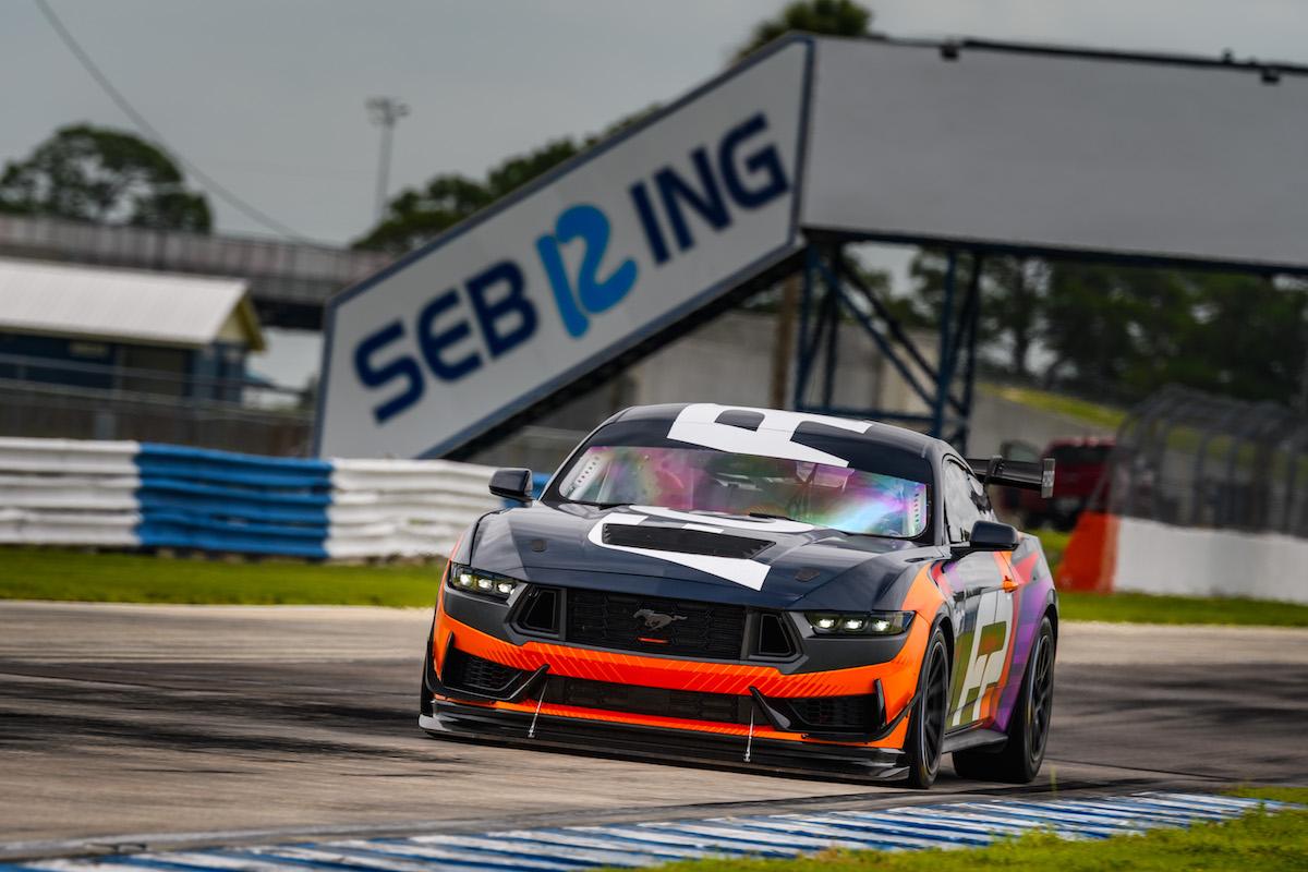 S650 Mustang Mustang GT4 Race Car Revealed At CrowdStrike 24 Hours of Spa! WD230614_06023