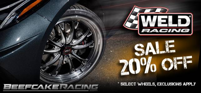 S650 Mustang Beefcake Racing's BLACK FRIDAY SALE is LIVE !!! weld-racing-20off-sale-beefcake-racin