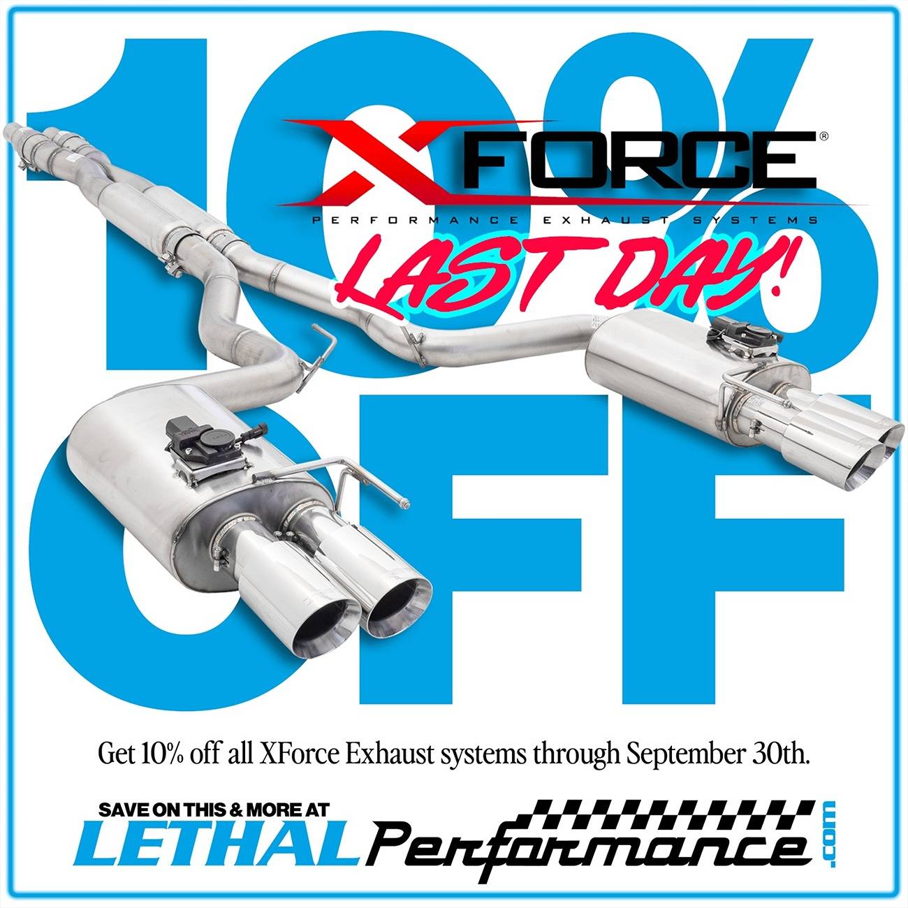 S650 Mustang LAST DAY to save on XForce Exhaust Systems!! xforce