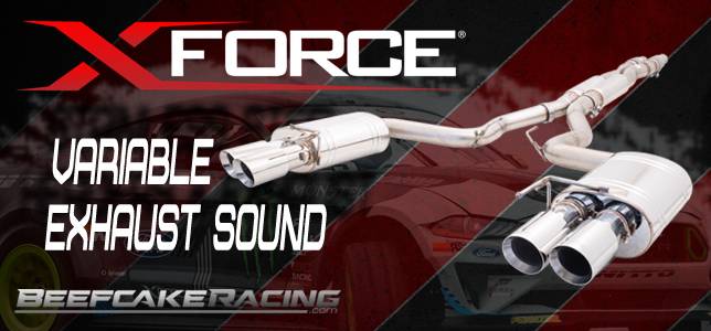 S650 Mustang Beefcake Racing's BLACK FRIDAY SALE is LIVE !!! xforce-variable-exhaust-sound-beefcake-racin