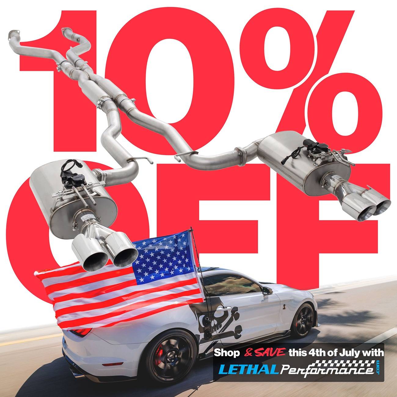 S650 Mustang Lethal Performance 2025 4th of July Sale is LIVE! xforce_4th