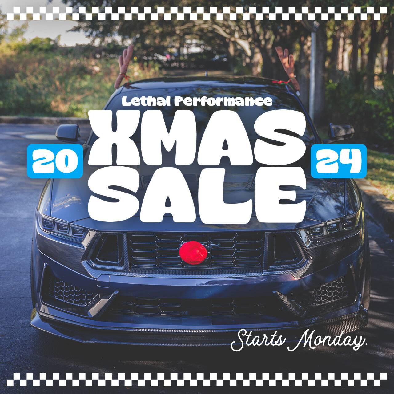 S650 Mustang Lethal Performance Christmas Sale is coming... xmassaleteaser_mustan