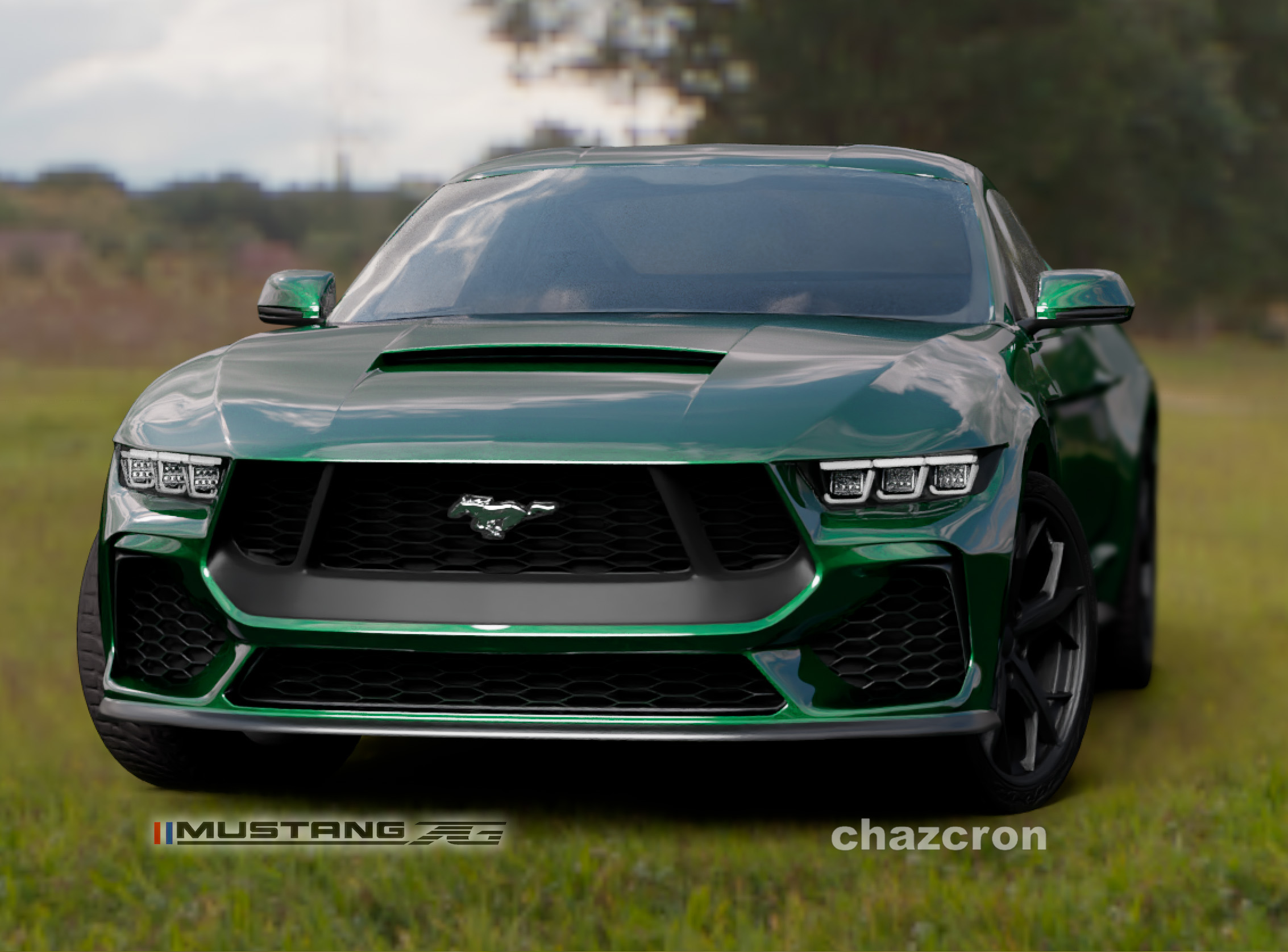 S650 Mustang chazcron weighs in... 7th gen 2023 Mustang S650 3D model & renderings in several colors! zoom_lens-