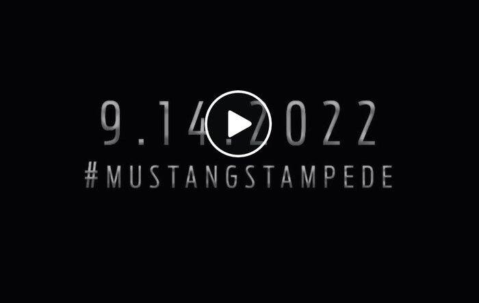 "Running with the herd" sound clip preview -- likely from next gen Mustang GT3, GT4 or Australian Supercar