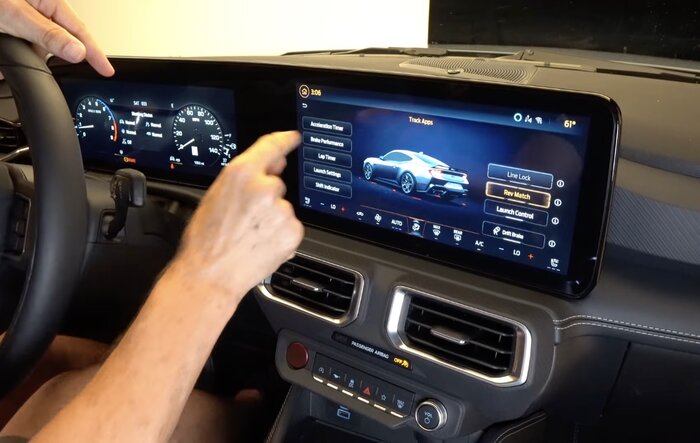 2024 Mustang GT Review by Raiti's Rides - exterior, interior, digital cluster / gauges / menus / display screen