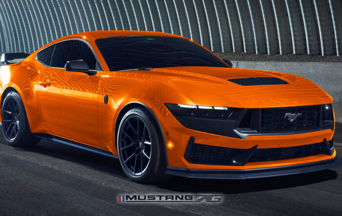 Dark Horse Mustang in more colors - renderings