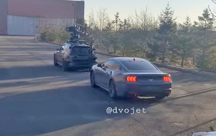 S650 Mustang Ecoboost commercial filming?