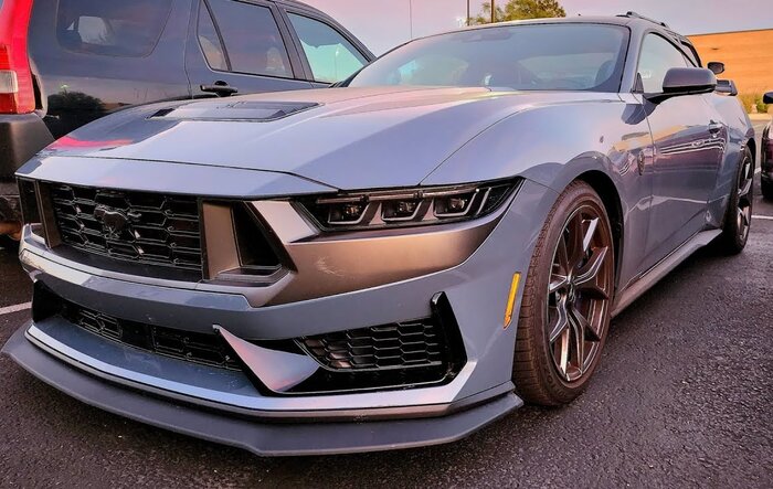 Dark Horse Mustang Spotted in Public w/ Production Spec Interior!