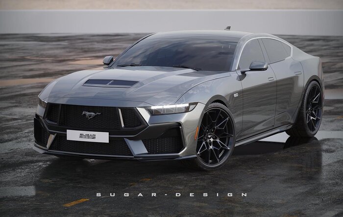 S650 Mustang Sedan Renderings
