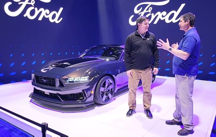 2024 FORD MUSTANG DARK HORSE WALK AROUND #CarbonFiberMustang