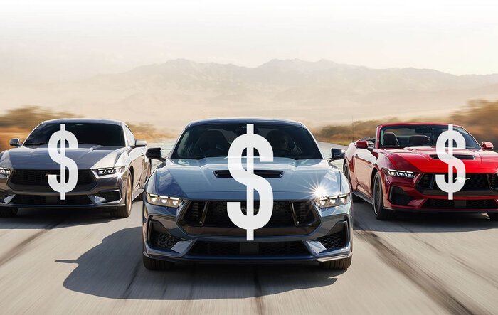 💵 Official: 2024 Mustang U.S. Pricing Starts at $32,515 and Dark Horse Priced at $59,565