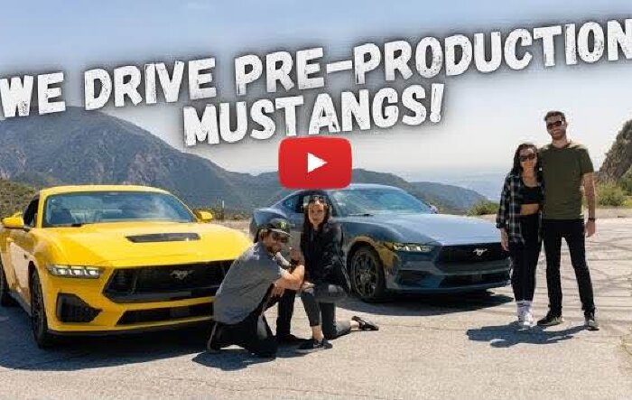 2024 Mustang GT and EcoBoost Performance Pack Driving in the California Canyons!