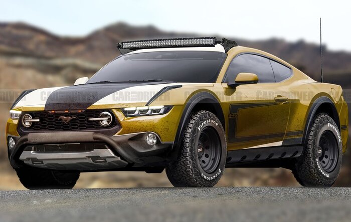 Report: 2026 Mustang Raptor Off-Roader Coming in 2026 with a V8, Followed by Supercharged Raptor R