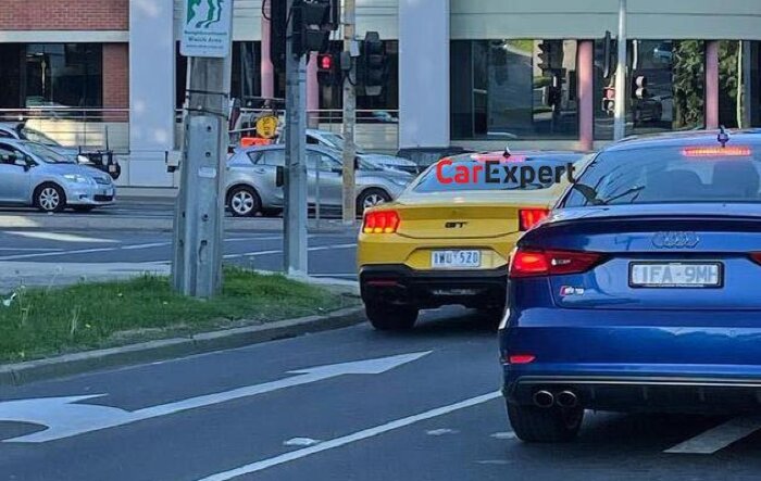 2024 Ford Mustang spied in Australia