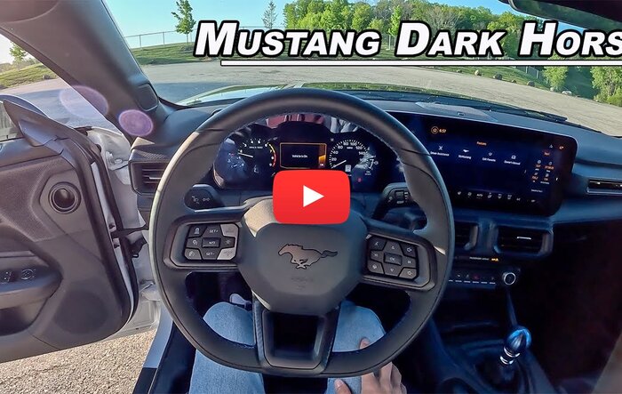 Video: 2024 Dark Horse Mustang Full Walkthrough - Sights & Sounds (Tedward)