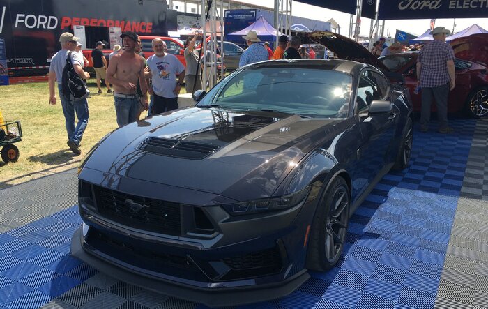 2024 Mustangs displayed at Carlisle Ford Nationals