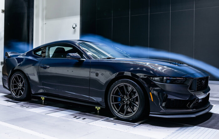 Mustang Dark Horse Was Shaped by Ford's New Cutting Edge 200 MPH Wind Tunnel