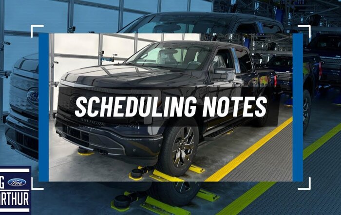 Scheduling Information & Notes for 6/29/23 - Long McArthur