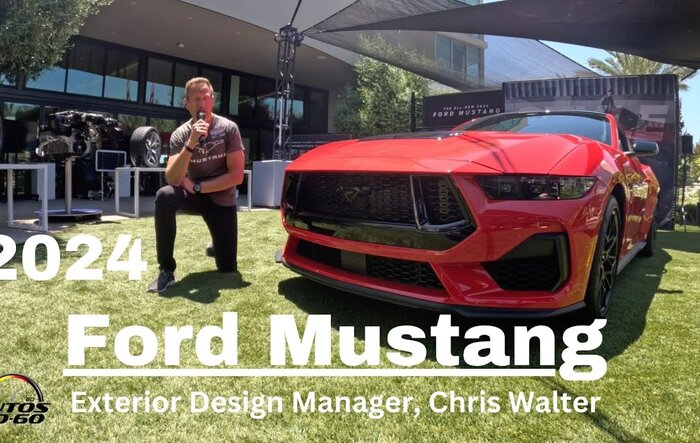 Video: 2024 Ford Mustang walk around with Exterior Design Manager, Chris Walter