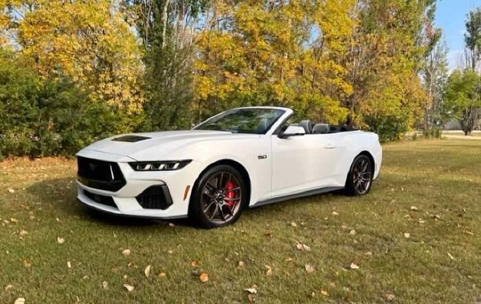 White Ragtop arrived w/ topdown pics
