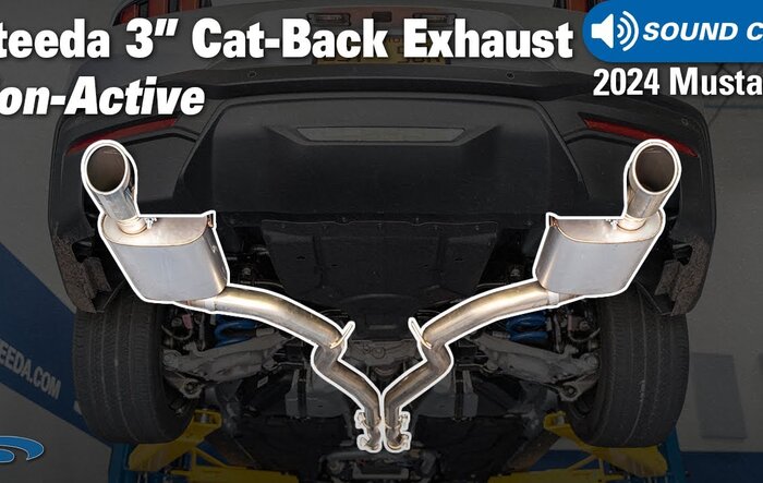 2024 Mustang GT w/ Steeda 3" Cat-Back Exhaust (Non-Active) | Sound Clips