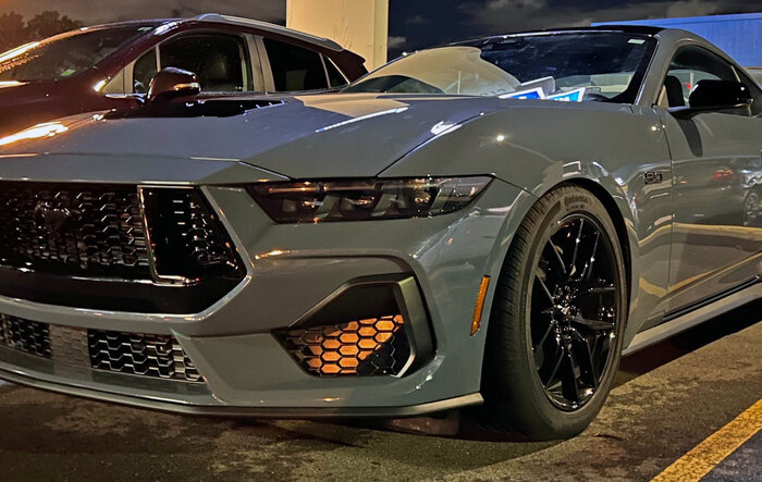 Springs and spacers installed