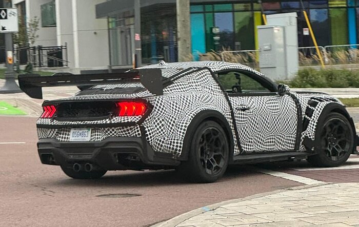 Mustang GTD spotted in the wild!