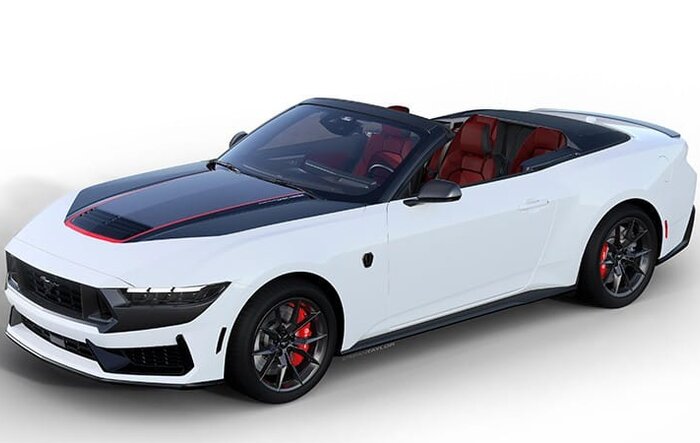 1-of-1 Convertible Dark Horse Mustang - Enter to Win with JDRF Donation!
