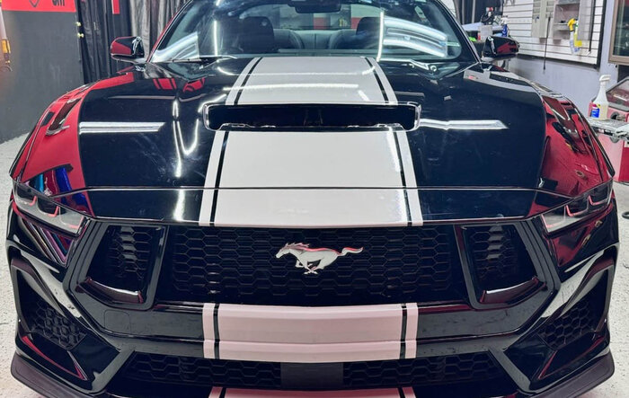 It was time to stripe the car