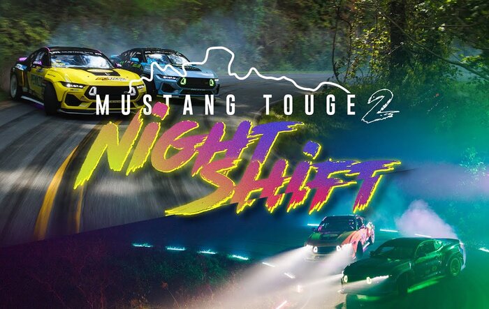 Mustang Touge 2 Night Shift! -- Sketchy Mustang Drifting Day To Night