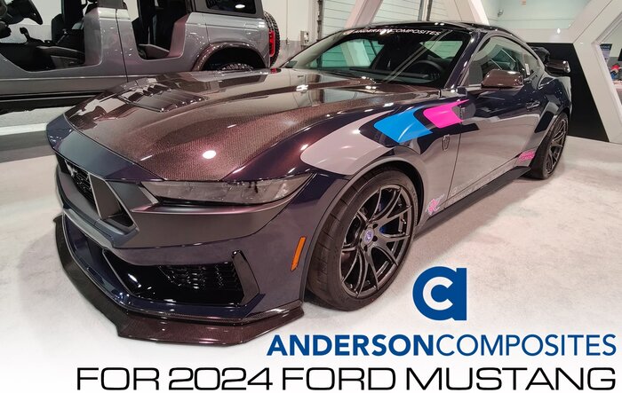 Anderson Composites CARBON FIBER for your 2024 Mustang!!