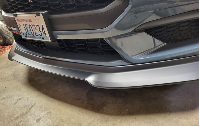 RTR front splitter installed on my Ecoboost Premium HPP