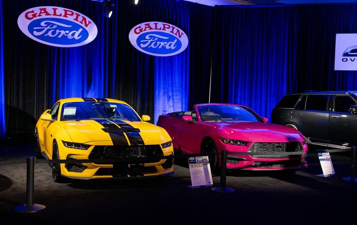 Project6GR Wheels x Galpin Ford Showcase at LA Auto Show 2023