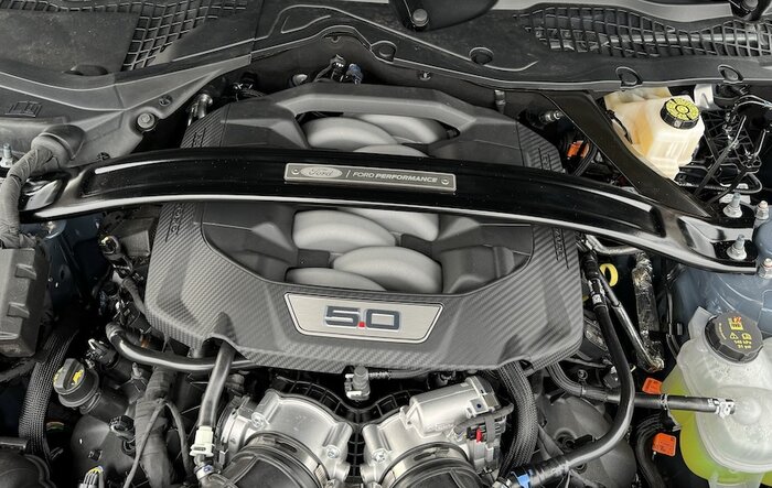 DIY (photo essay) for Ford Performance under hood strut brace kit