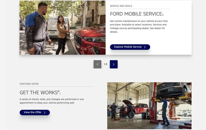 Complimentary Ford Pick Up & Delivery and Ford Mobile Service — Vehicle Service That Fits Your Life