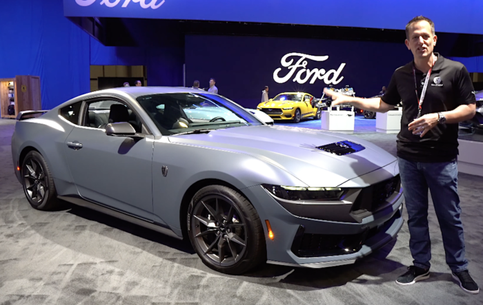 Matte Wrapped Dark Horse Mustang - Raiti's Rides Video