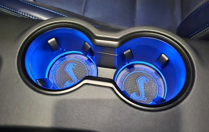 S650 cupholder ambient light - DIY install