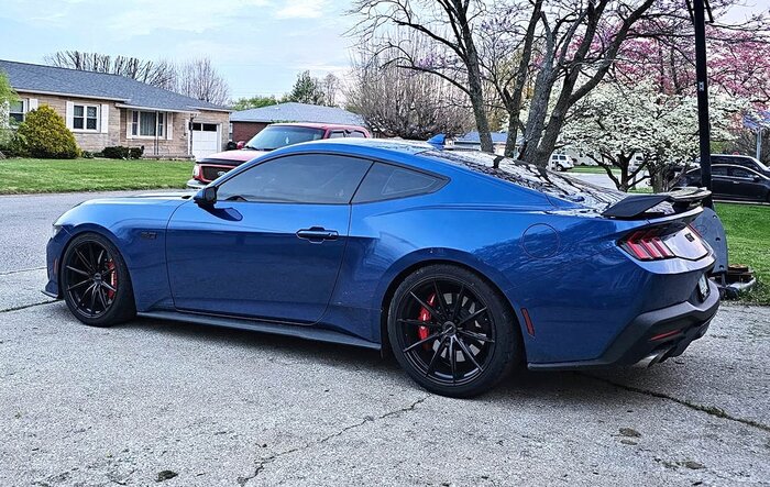 Making it Mine update: 2024 Mustang GT Atlas Blue build